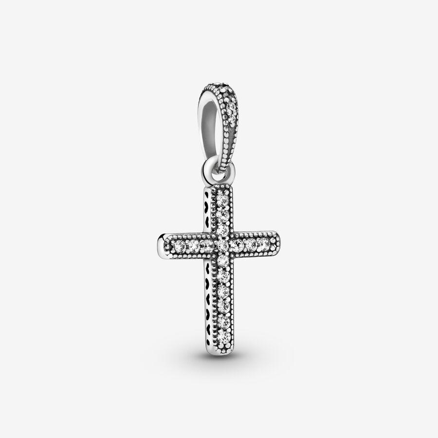 Pendentifs Pandora Sparkling Cross Argent | 3126-KZCOW