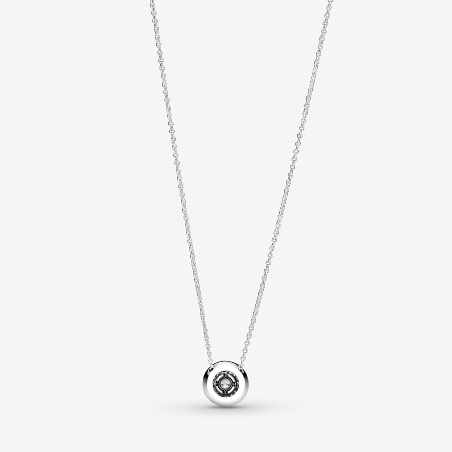 Pendentifs Pandora Sparkling Double Collier Argent | 6490-MRUGX