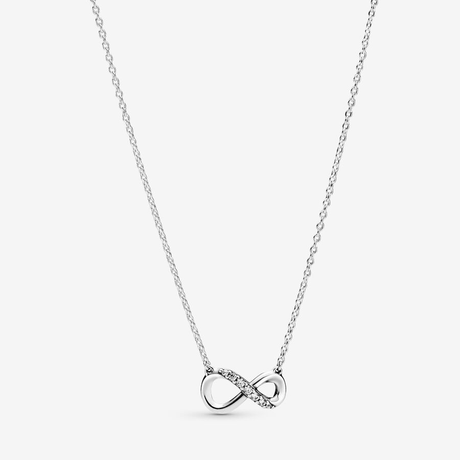 Pendentifs Pandora Sparkling Infinity Collier Argent | 1532-XGSAE