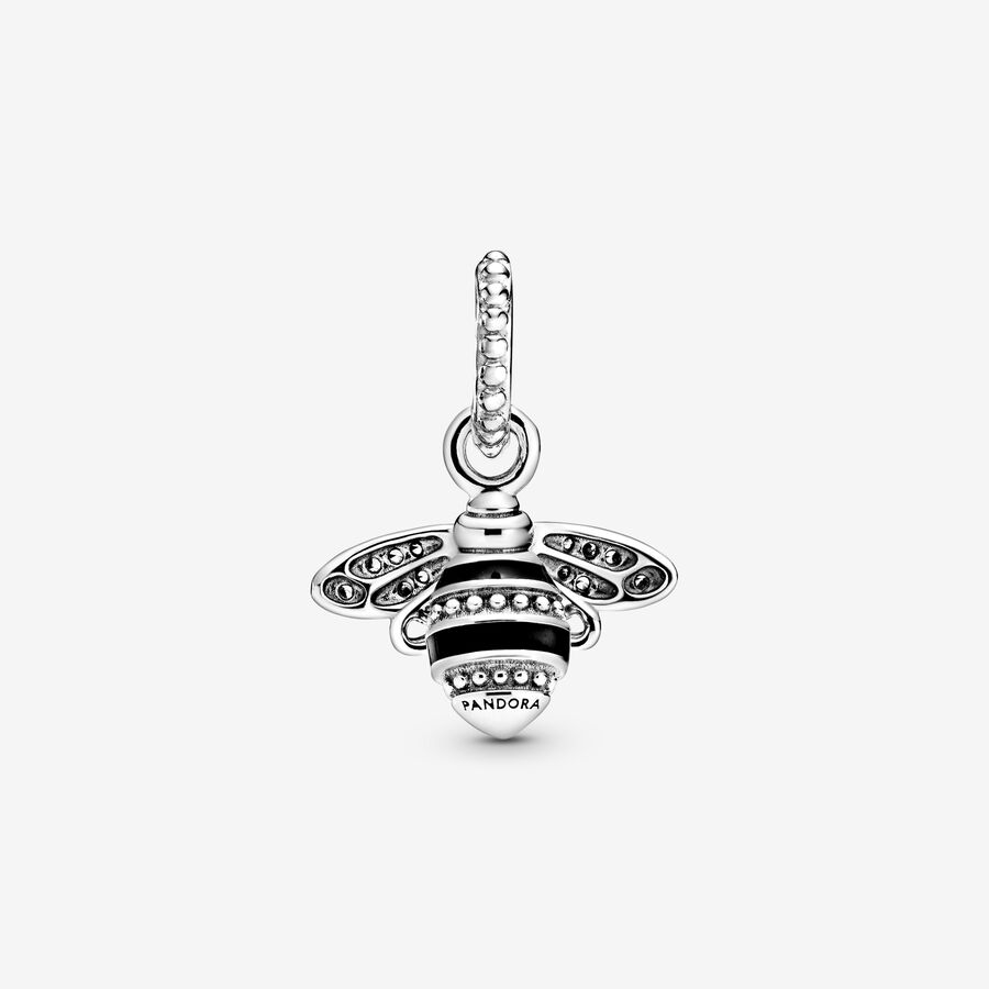 Pendentifs Pandora Sparkling Queen Bee Argent | 1680-IYFTO