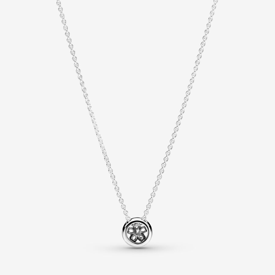 Pendentifs Pandora Sparkling Snowflake Collier Argent | 4607-KQHAT