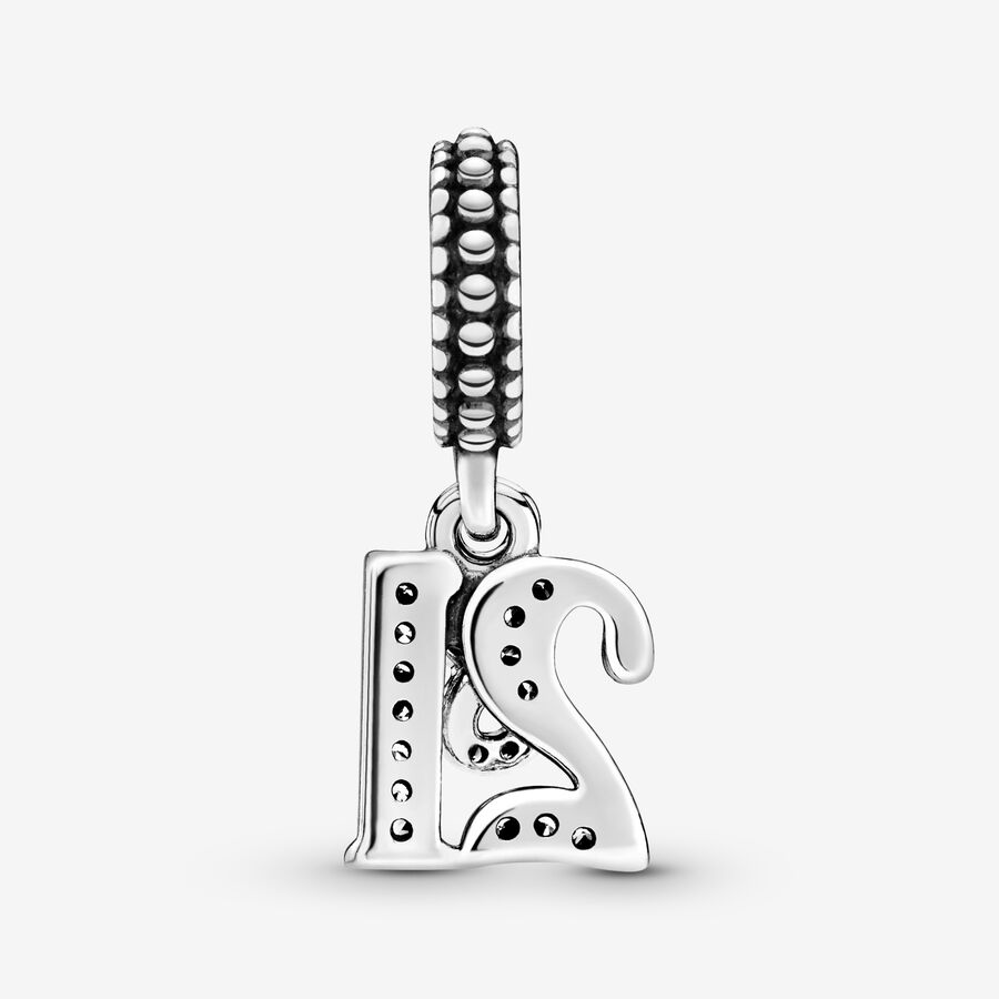 Pendre Pandora 21st Celebration Argent | 4705-BIZJW