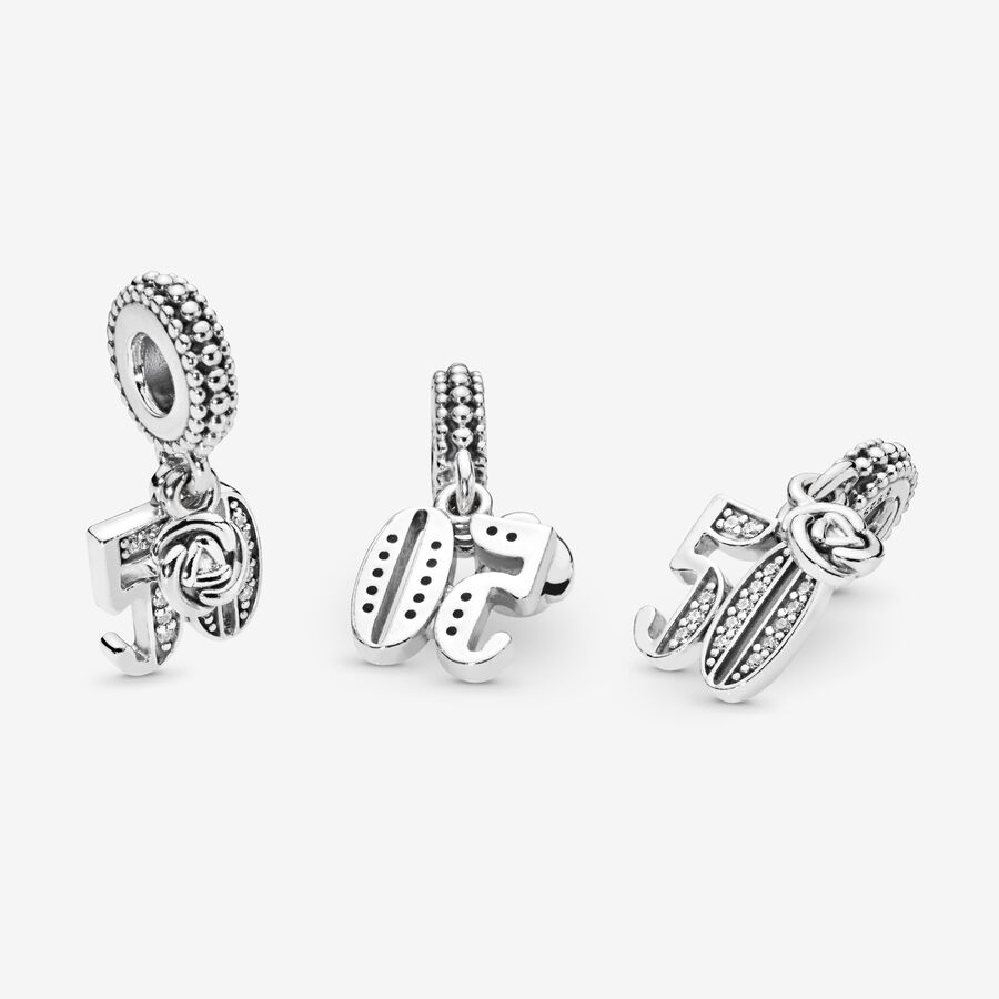 Pendre Pandora 50th Celebration Argent | 0974-TGRXP