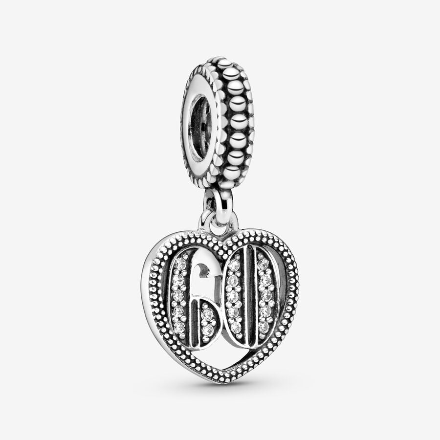 Pendre Pandora 60th Celebration Argent | 9812-IWPXZ