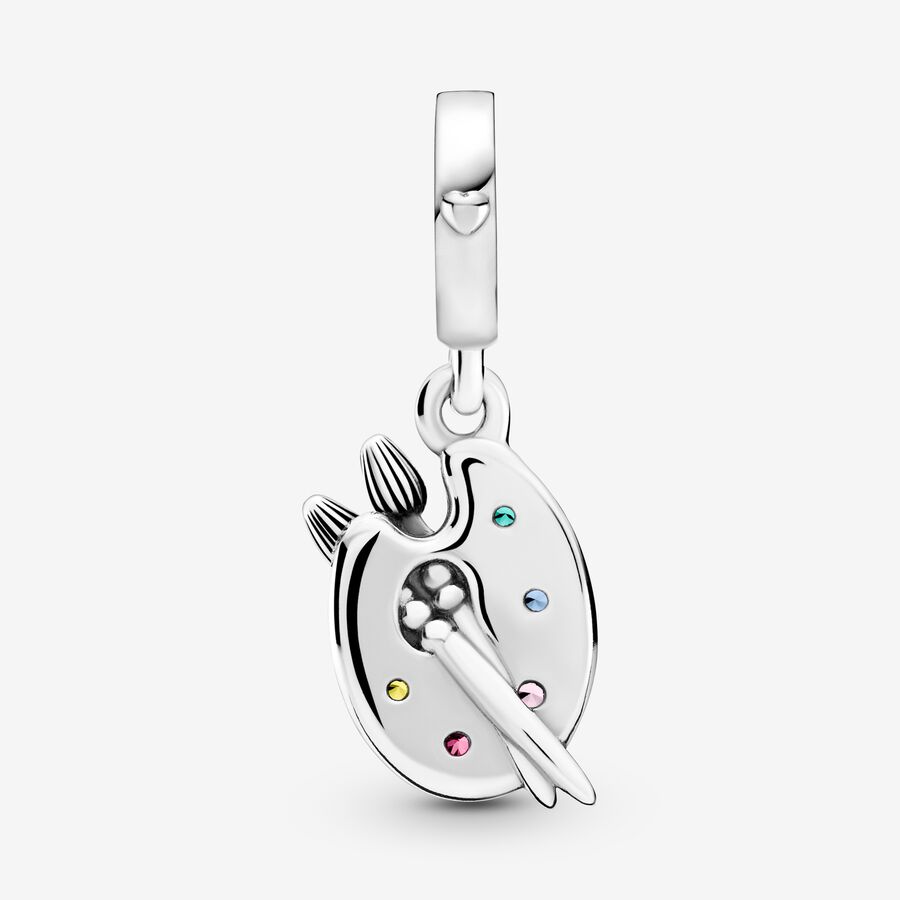 Pendre Pandora Artist's Palette Argent | 2730-IOAKY