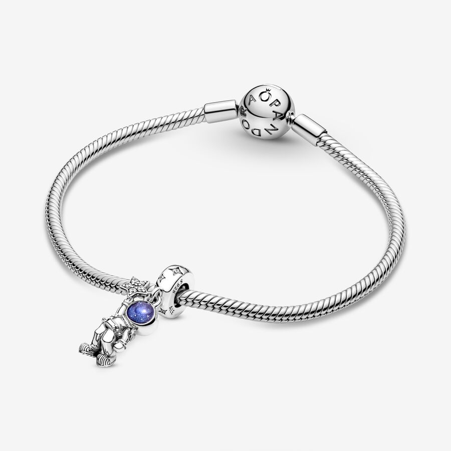 Pendre Pandora Astronaut In The Galaxy Argent | 8936-HRZDY