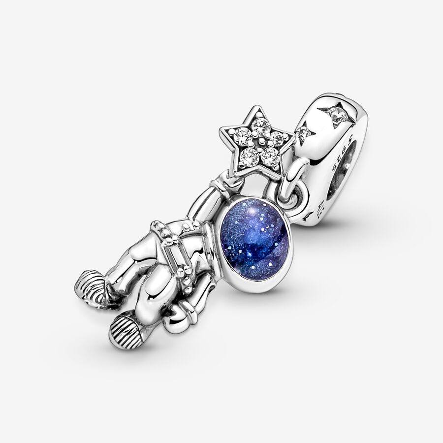 Pendre Pandora Astronaut In The Galaxy Argent | 8936-HRZDY