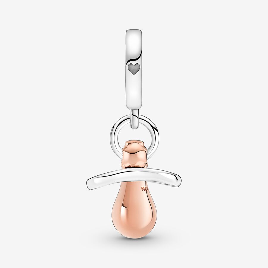 Pendre Pandora Baby Pacifier Two-tone | 3158-XZQNB