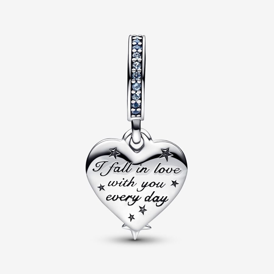 Pendre Pandora Celestial Shooting Star Double Argent | 1709-IZDFN