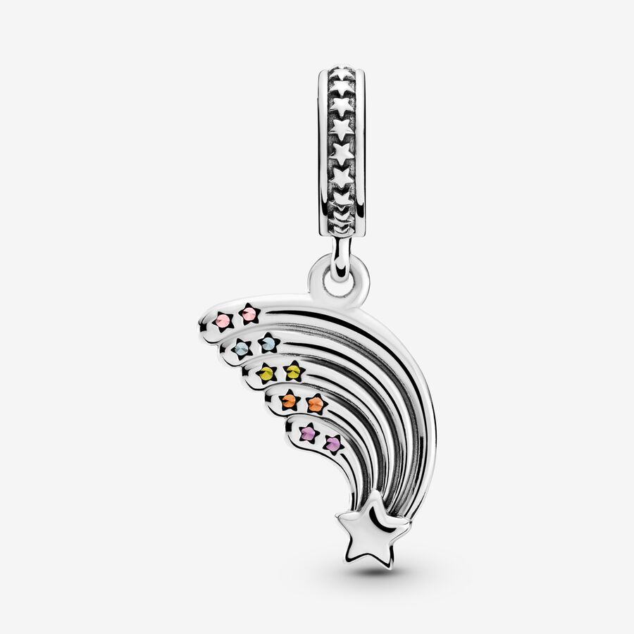 Pendre Pandora Colourful Rainbow Argent | 0213-FEUZQ