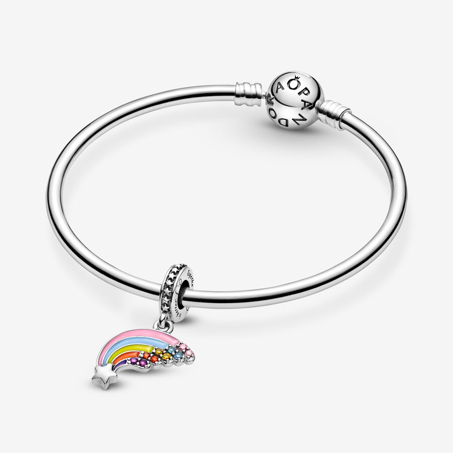 Pendre Pandora Colourful Rainbow Argent | 0213-FEUZQ