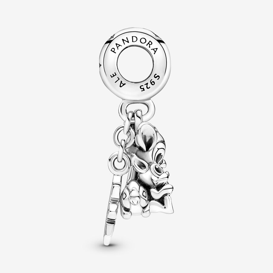 Pendre Pandora Disney Bambi & Thumper Argent | 5381-GJMIU