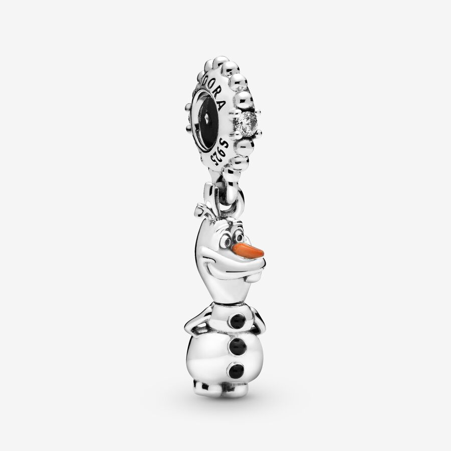 Pendre Pandora Disney Frozen Olaf Argent | 9108-JWSXB