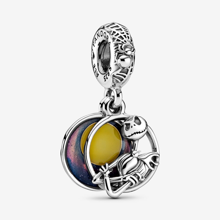 Pendre Pandora Disney Nightmare Before Christmas Double Argent | 7206-FYCHU