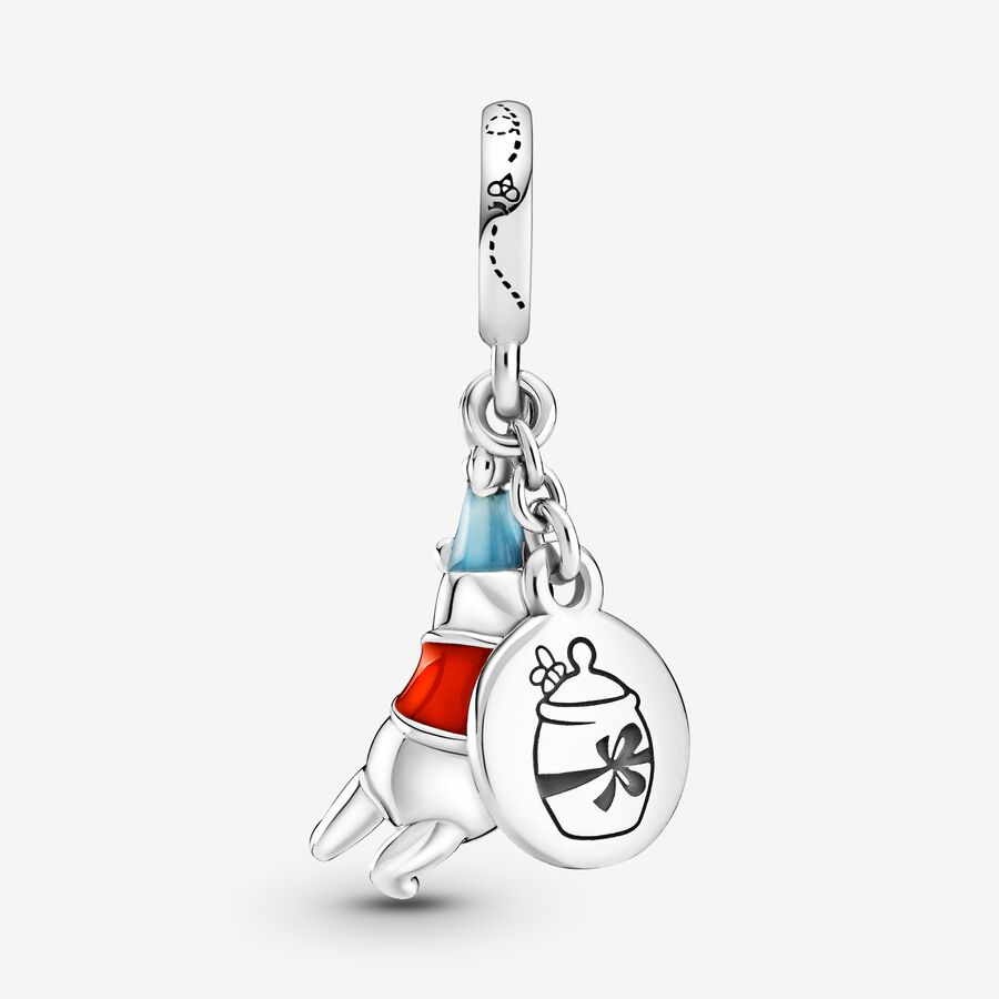 Pendre Pandora Disney Winnie the Pooh Birthday Argent | 1043-LFUVH