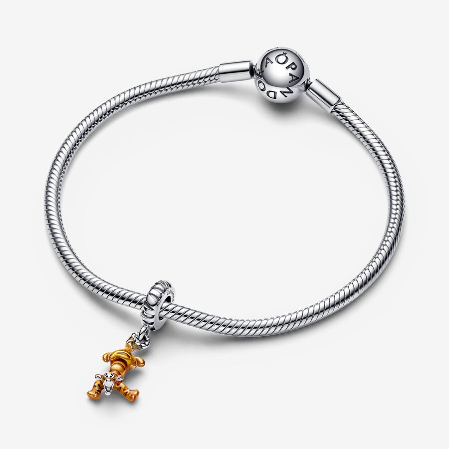 Pendre Pandora Disney Winnie the Pooh Tigger Argent | 4956-MNIVW