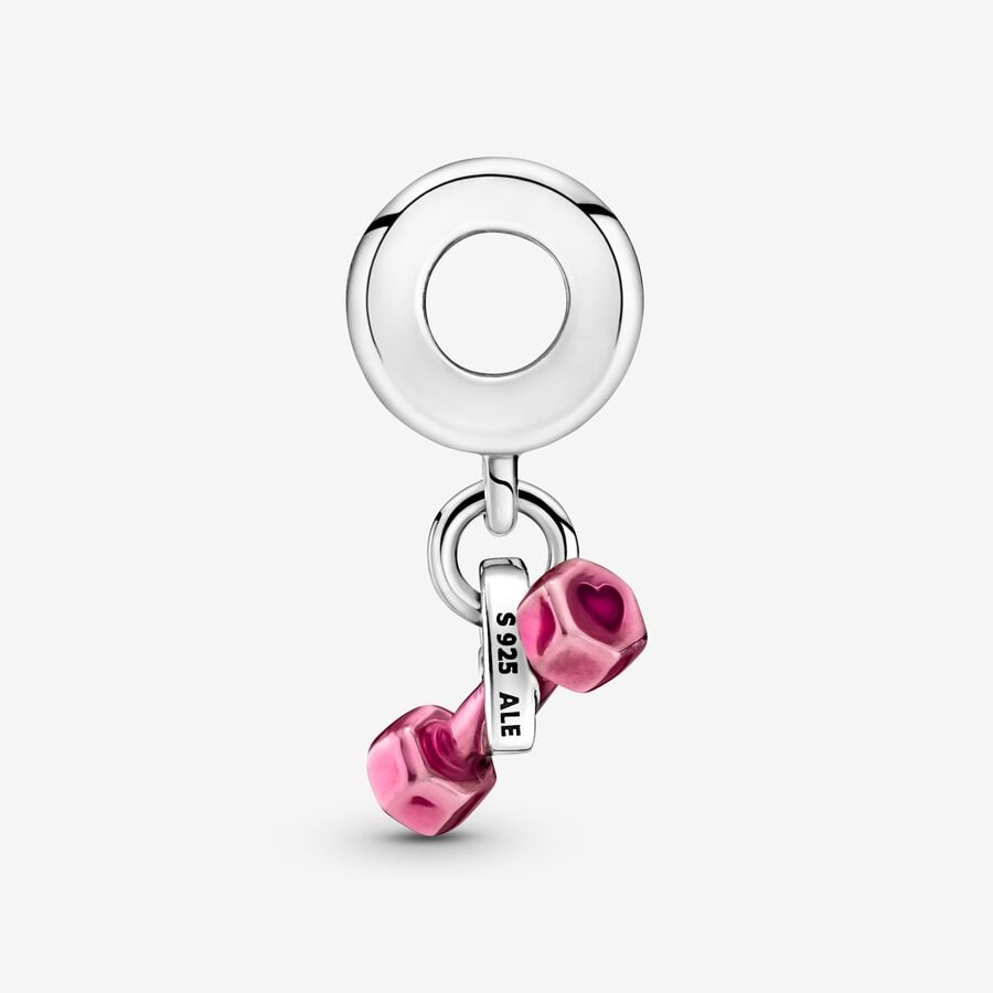 Pendre Pandora Dumbbell & Argent | 3914-IKBAM