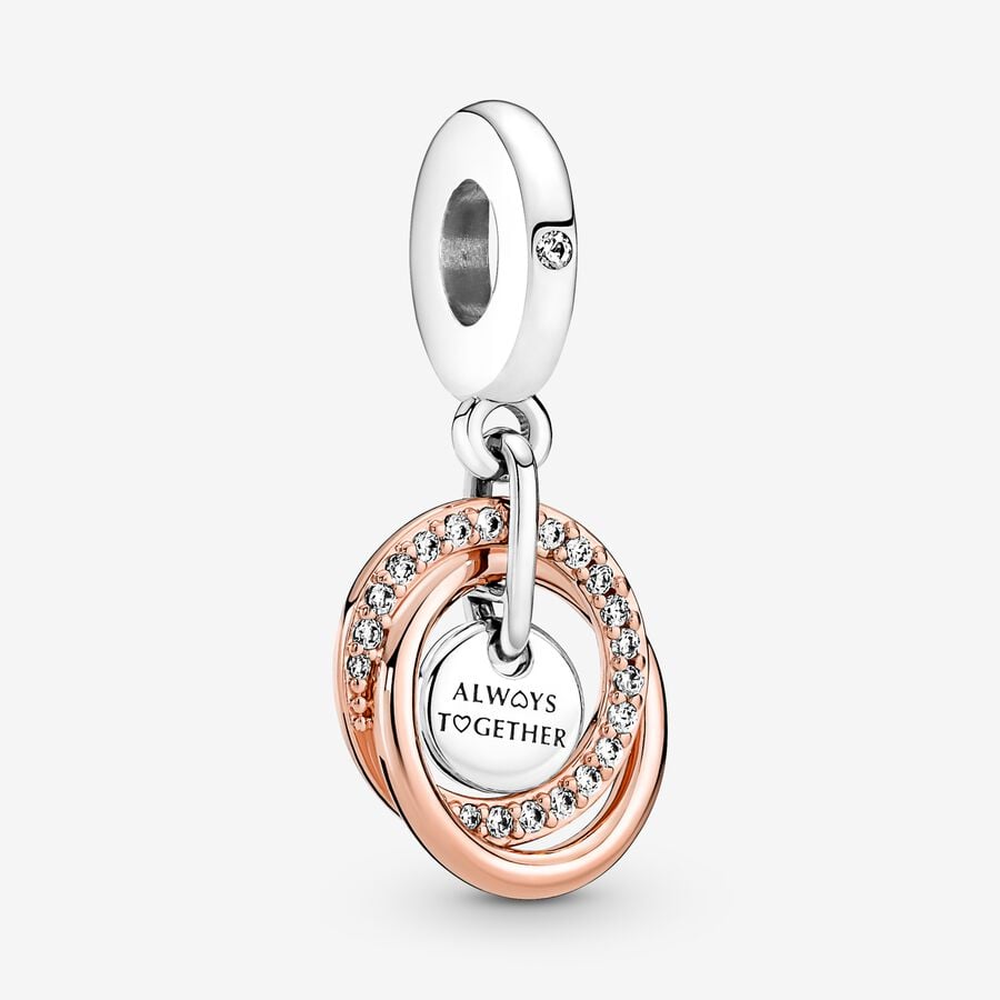 Pendre Pandora Family Always Encircled Two-tone | 9426-UZPDO