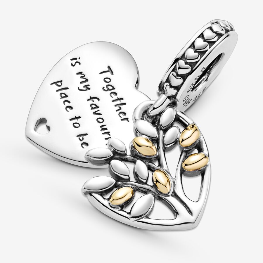 Pendre Pandora Family Tree Two-tone | 9483-VRKWT