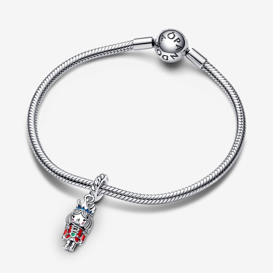 Pendre Pandora Festive Nutcracker 2022 Argent | 9756-ZJQCB