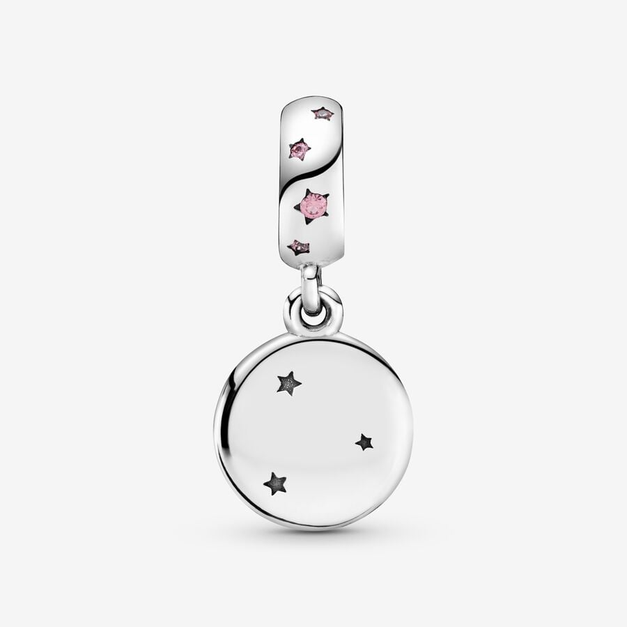 Pendre Pandora Forever Sisters Argent | 2108-RDKVB