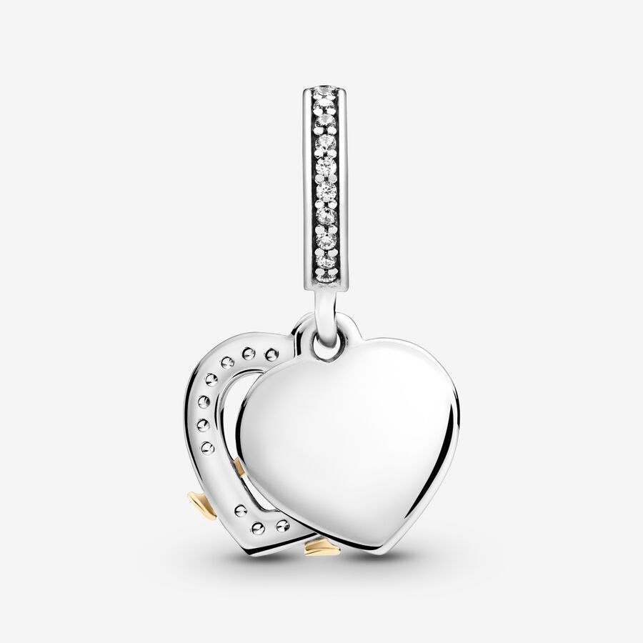 Pendre Pandora Happy Anniversary Two-tone | 8261-CWNMO