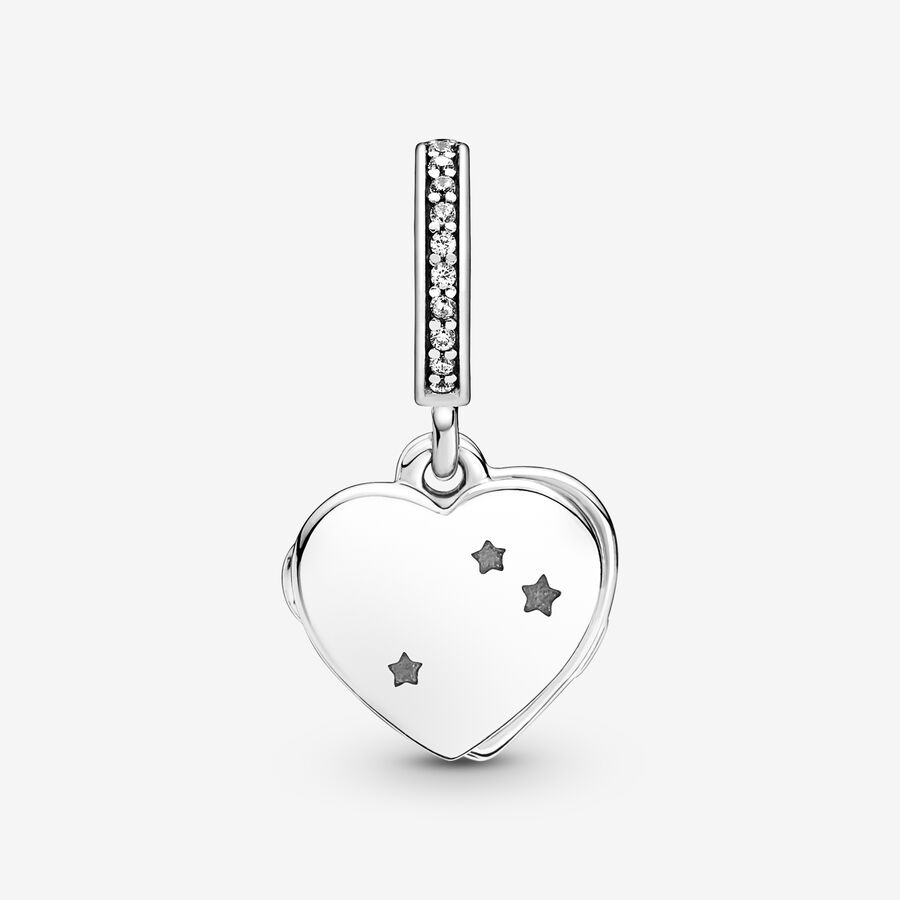 Pendre Pandora Heart Flag & Remembrance Ribbon Double Argent | 6805-YKFEG