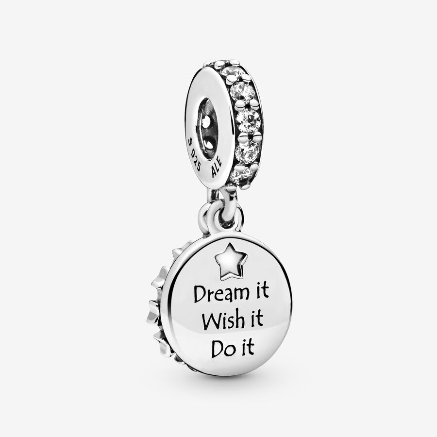 Pendre Pandora Inspirational Stars Argent | 0125-WDAOB