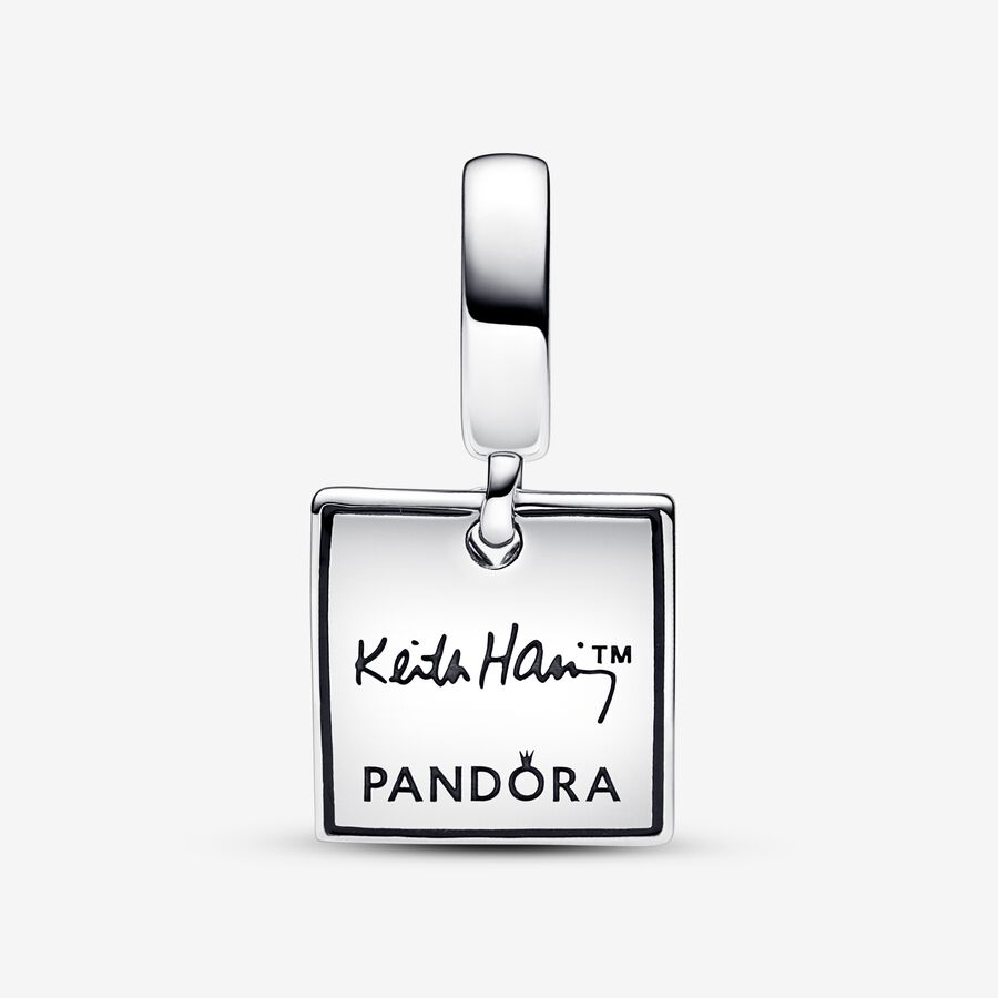 Pendre Pandora Keith Haring x Marche Double Argent | 7162-EGQBI