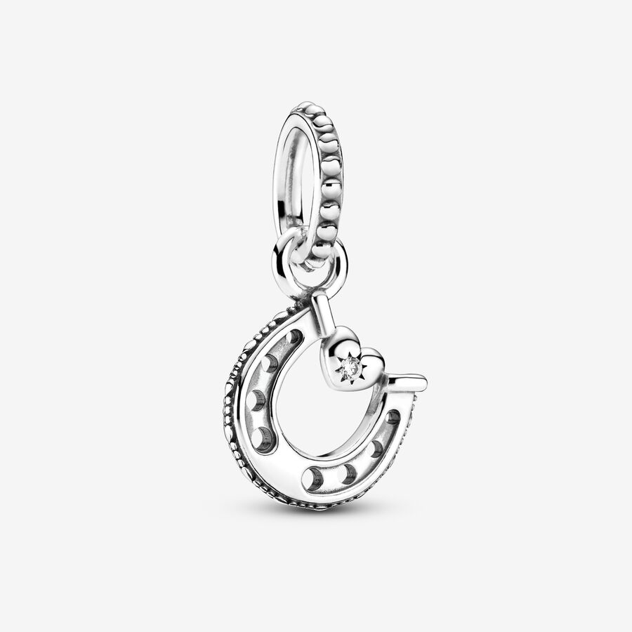 Pendre Pandora Luck Horseshoe Argent | 0786-SDEMZ