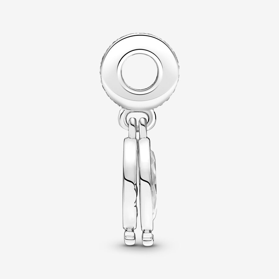 Pendre Pandora Magnified Star Double Argent | 2874-FAZNG