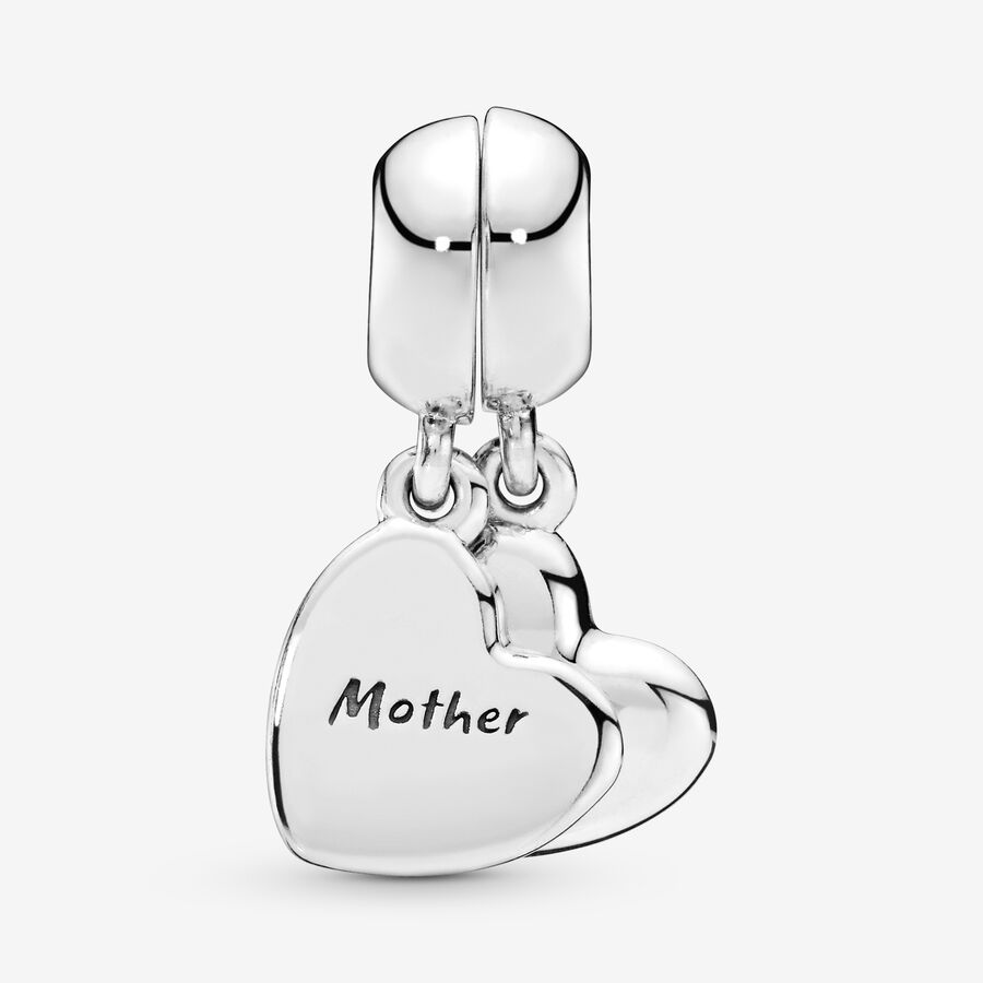 Pendre Pandora Mother & Son Love Argent | 0465-XOMVS