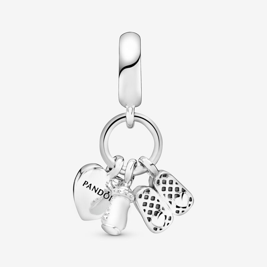 Pendre Pandora My Little Baby Argent | 5367-YHFUR