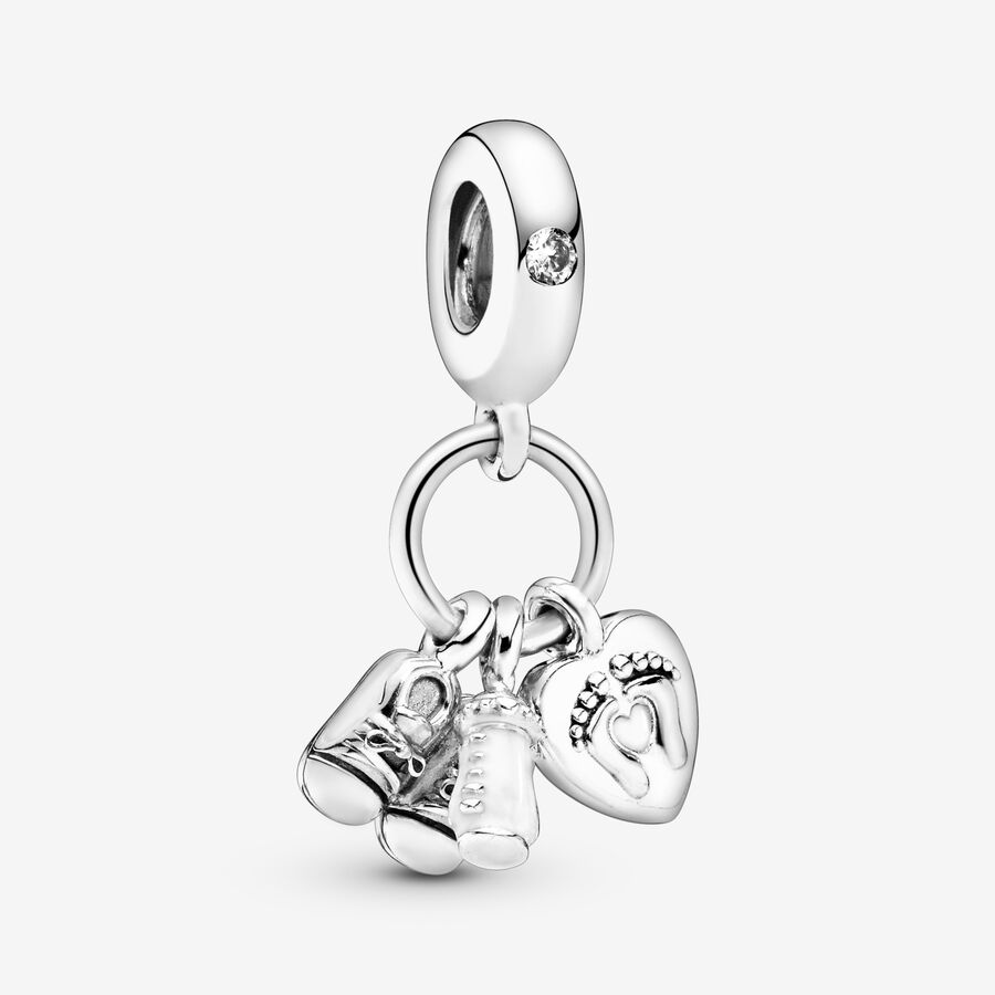 Pendre Pandora My Little Baby Argent | 7835-ZBQSG