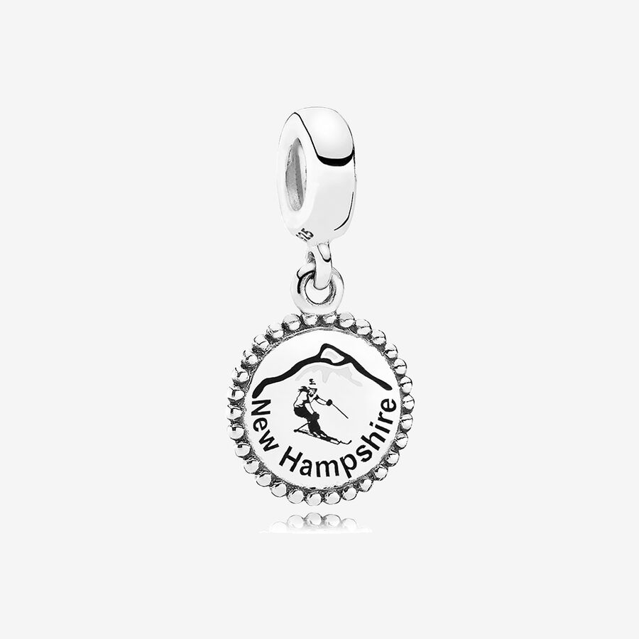 Pendre Pandora NH Ski Argent | 6724-UHDEJ