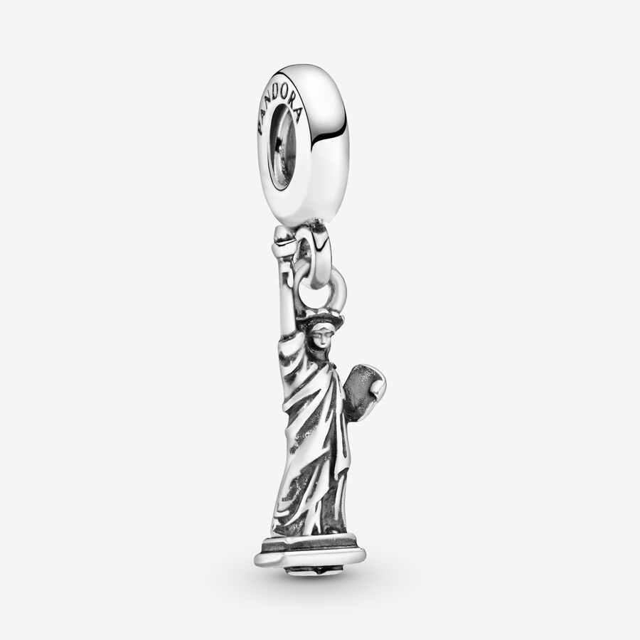 Pendre Pandora New York Statue of Liberty Argent | 8307-HOUPT