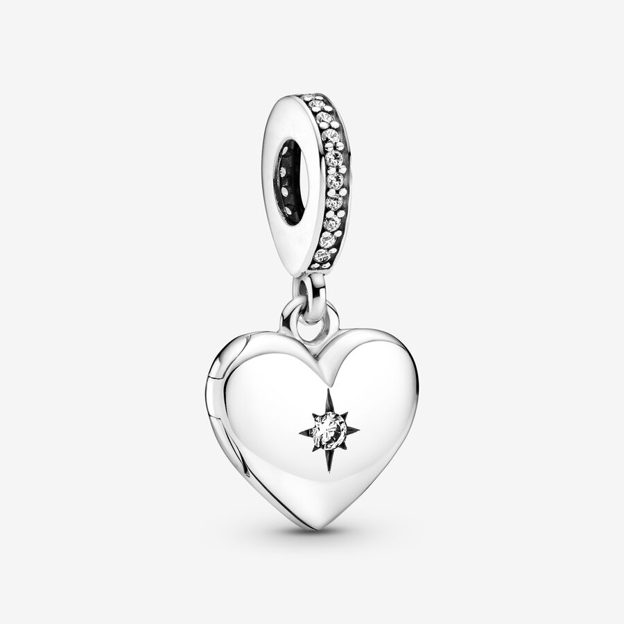 Pendre Pandora Openable Locket Argent | 7130-PWQHJ