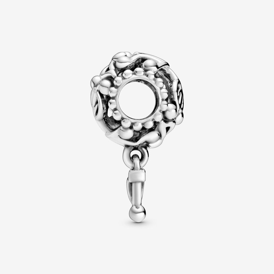 Pendre Pandora Openwork Music Notes Argent | 2846-JHQVU