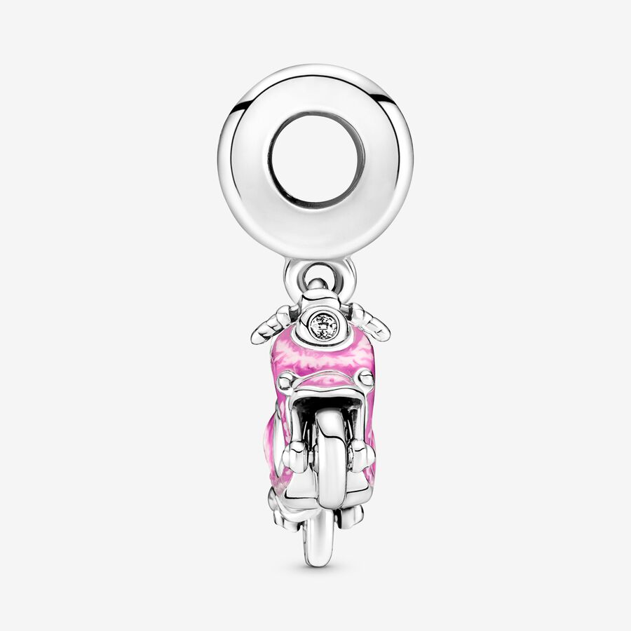 Pendre Pandora Pink Scooter Argent | 2745-MCNQL