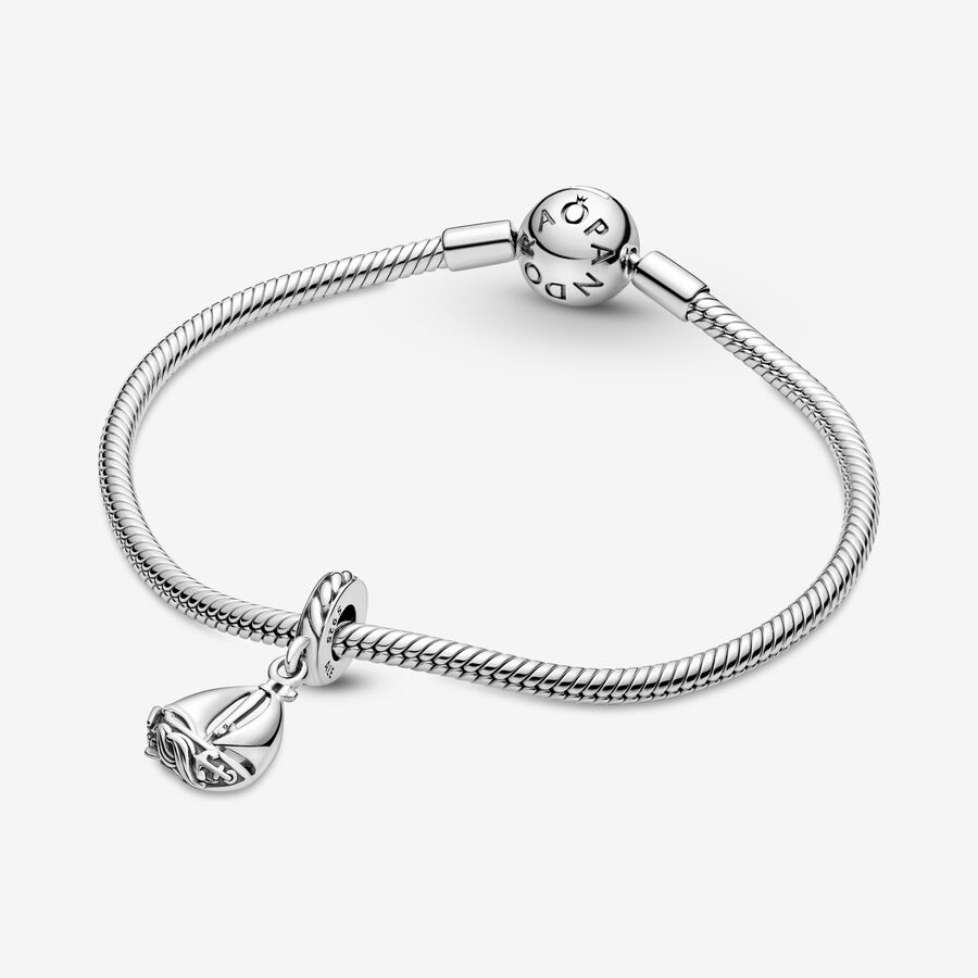 Pendre Pandora Sail Bateau Argent | 0871-RZXOL