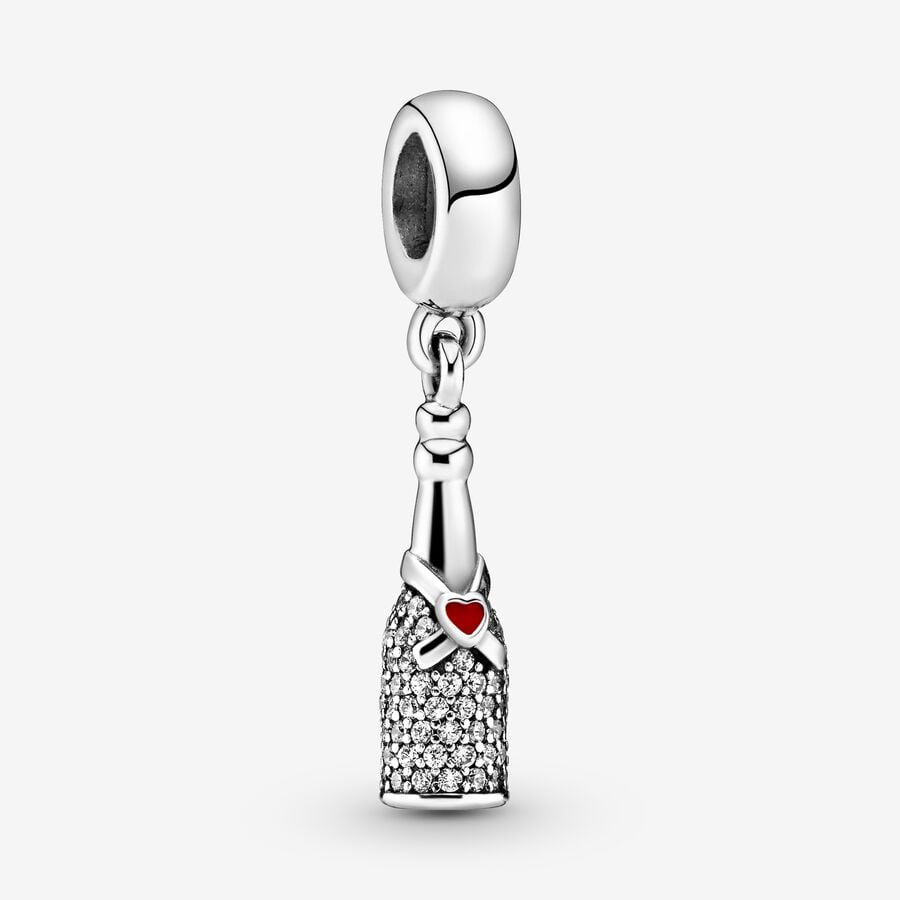 Pendre Pandora Sparkling Wine Bottle Argent | 6905-NWEOA