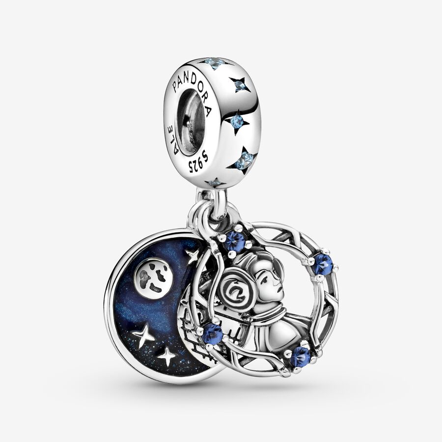 Pendre Pandora Star Wars Princess Leia Double Argent | 6170-NUVEJ