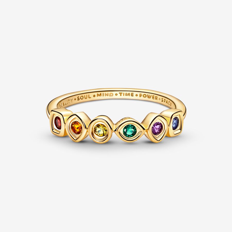 Petit Doigt Pandora Marvel The Avengers Infinity Stones Doré | 6824-YHFEW