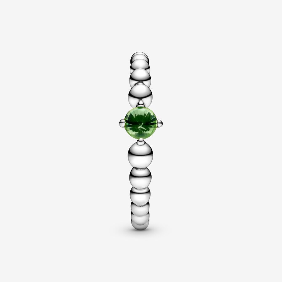 Pierre De Naissance Pandora August Spring Green Beaded Argent | 5423-TBGOE