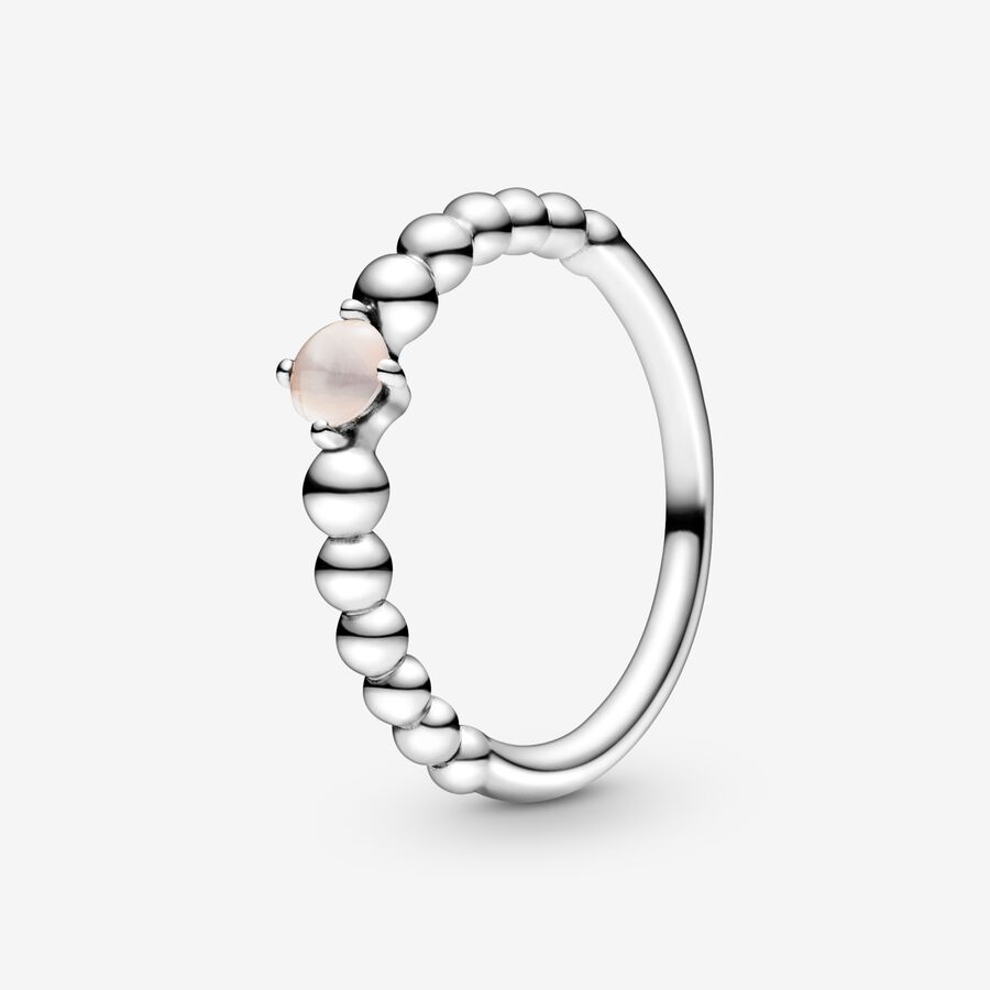 Pierre De Naissance Pandora June Misty Beaded Argent | 9170-MEORU