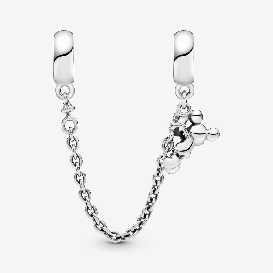 Safety Pandora Disney Climbing Mickey Chain Argent | 6409-YRBTS