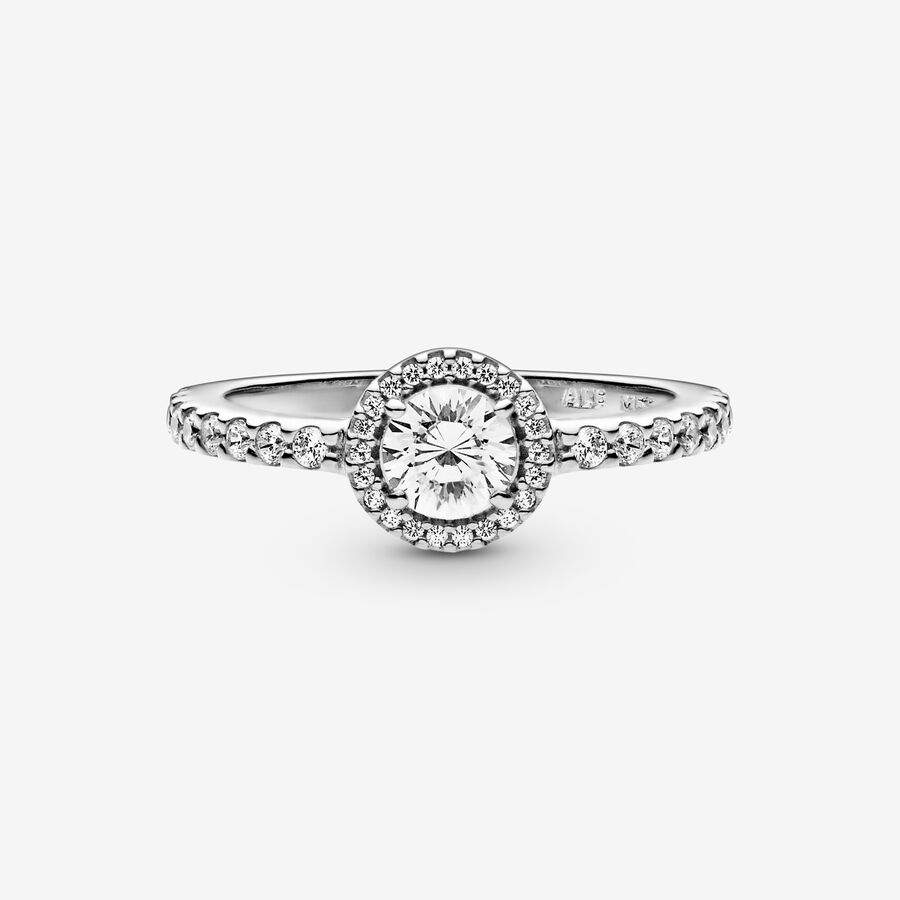 Solitaire Pandora Classiche Sparkle Argent | 6749-SLWCD