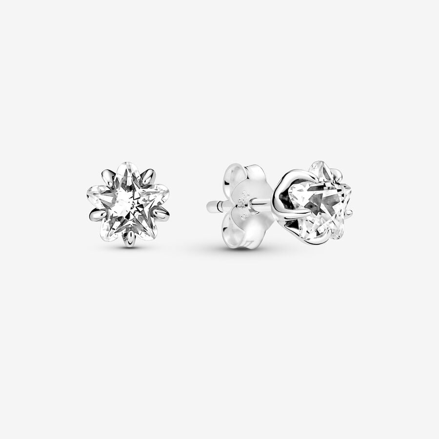 Étalon Pandora Celestial Sparkling Star Argent | 4587-HAUSK