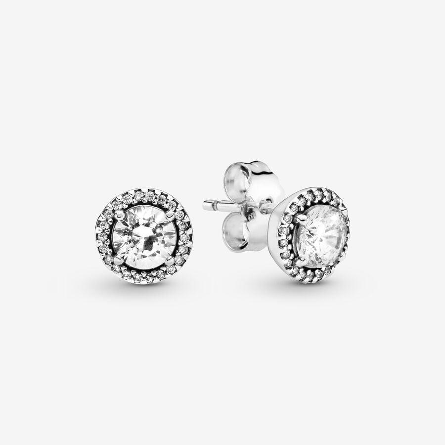 Étalon Pandora Classiche Elegance with Clear CZ Argent | 8563-MNPXK