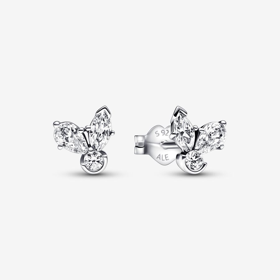 Étalon Pandora Sparkling Herbarium Cluster Argent | 2153-BDRFJ